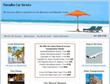 Tablet Screenshot of paradisecarservice.com